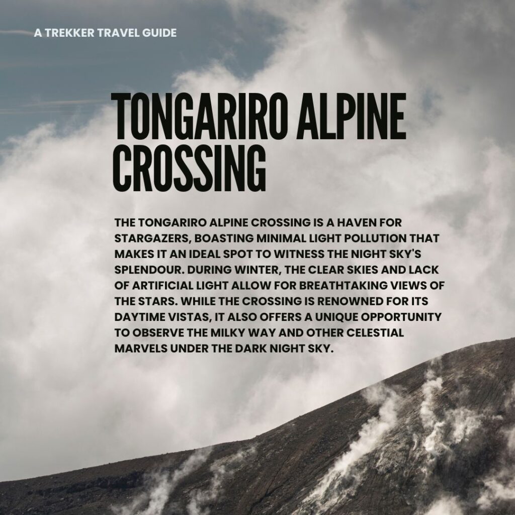 The image is a black and white image of Tongariro Alpine Crossing. A large cloud is topping the Tongariro mountain.